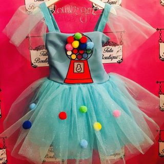 Bubble gum dress