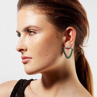 Candy Bar Earrings - Sterling Silver