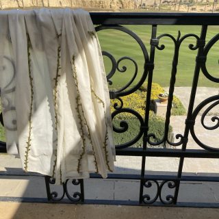 Cotton handmade scarf