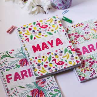 Notebook with names Girl