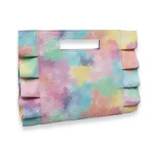 Papillon tie dye bag