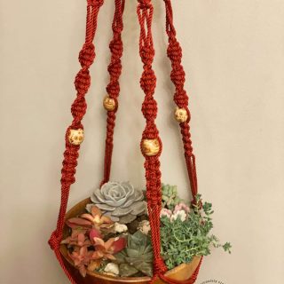 Macrame plant hanger - MPH0029