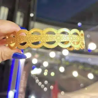 Choker gold plated handmade