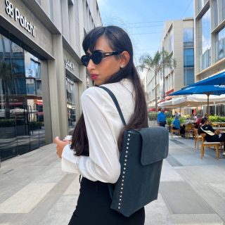 Genuine leather Backpack