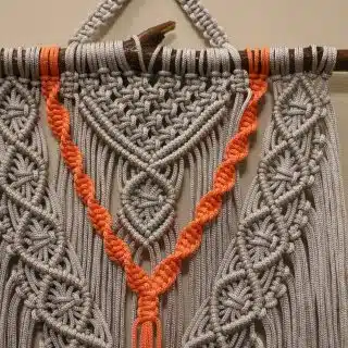 Macrame wall hanger - MWH0003