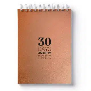 The 30 days Anxiety free book