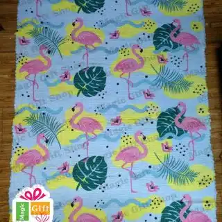 Killim flamingo pattern