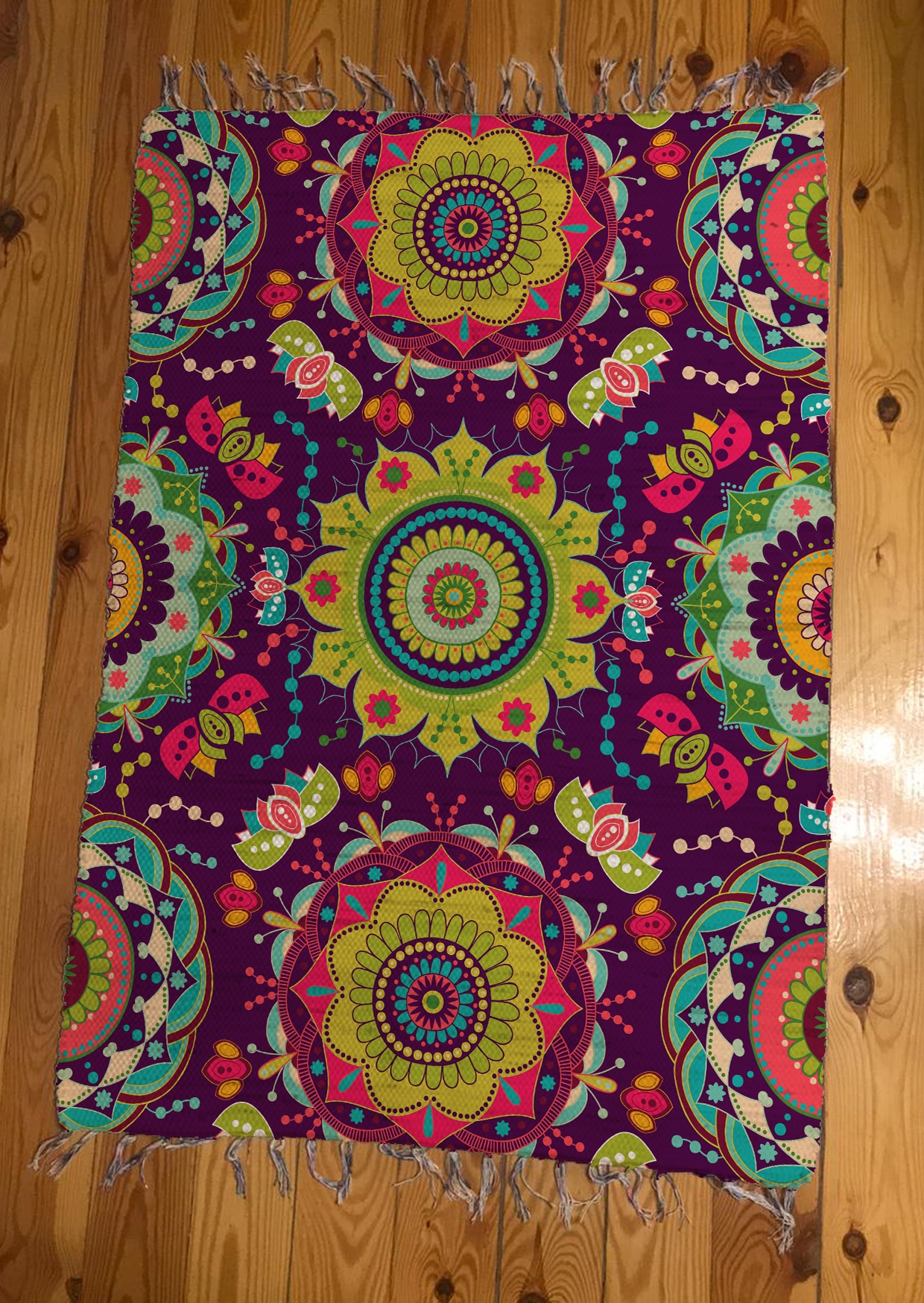 Killim mandala pattern 1 Killim mandala pattern