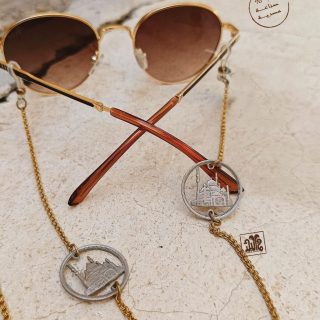 سلسلة نظارة عملة مصري جامع محمد علي