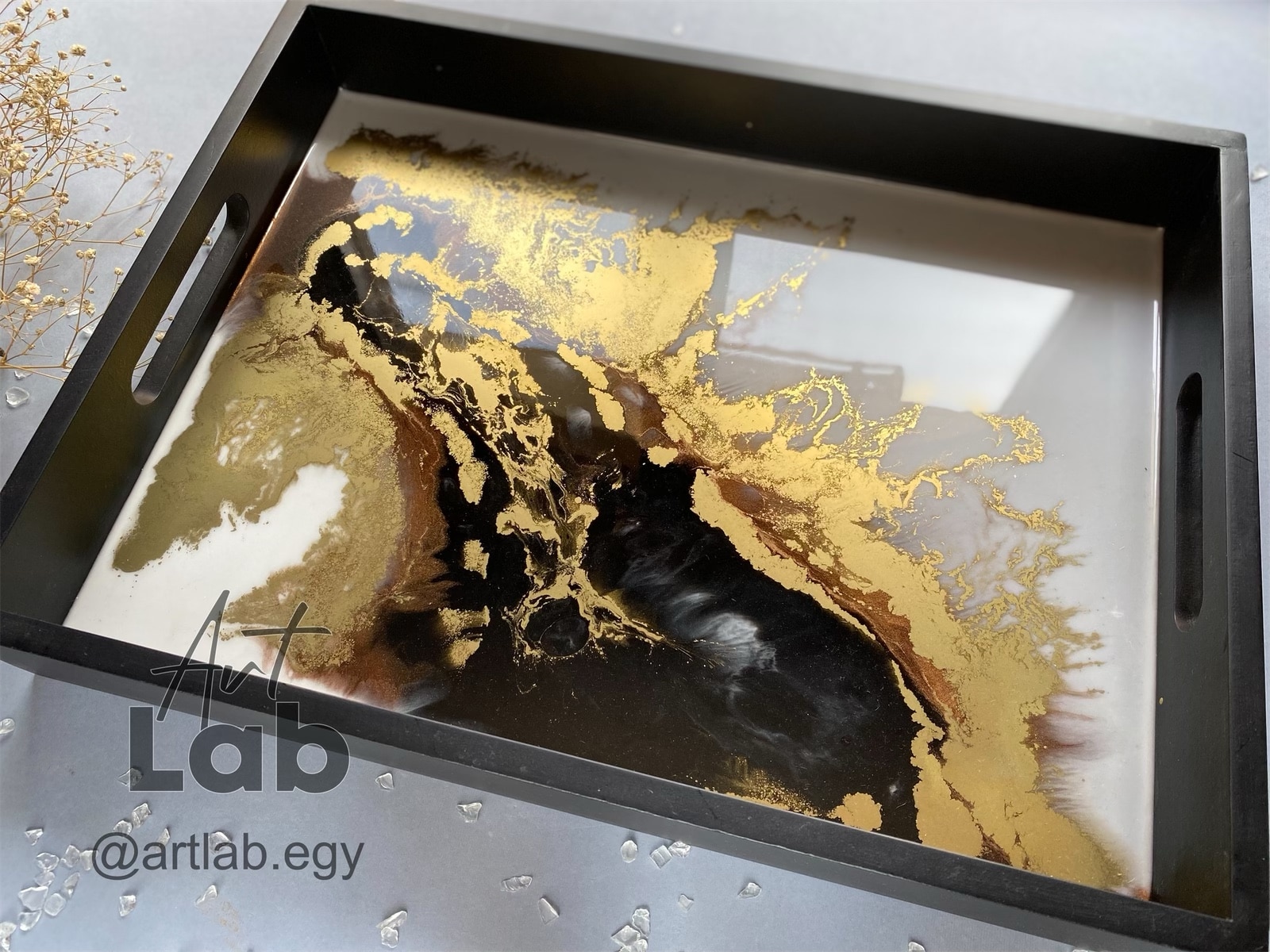 resin rectangular handmade serving tray 1 resin rectangular handmade serving tray