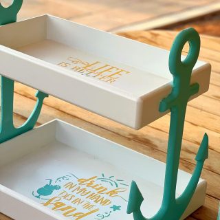 Anchor Tray Sea Blue