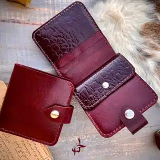 Maroon wallet