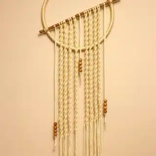 Macrame Dream Catcher / Wall Hanger - MWH0016