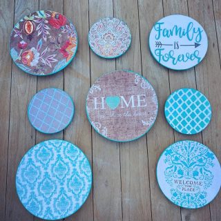 "My Happy Place" Mint x Beige Modern Collection