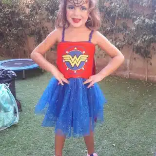 Wonder Woman tutu dress
