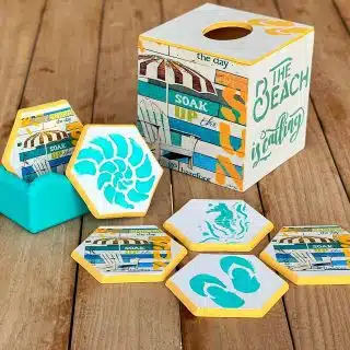 Teal Yellow Summer Set