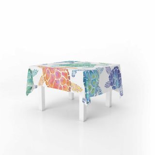Colorful Tortoise Table Cover 140x140
