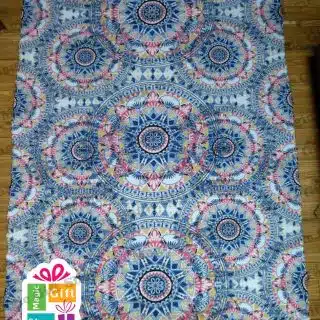 Killim mandala pattern