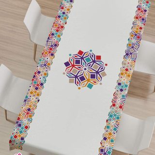 tablecloth ( colorful star )