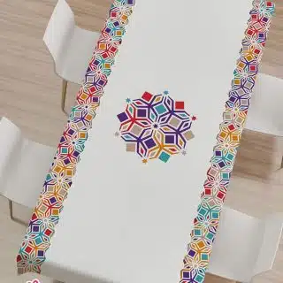 tablecloth ( colorful star )