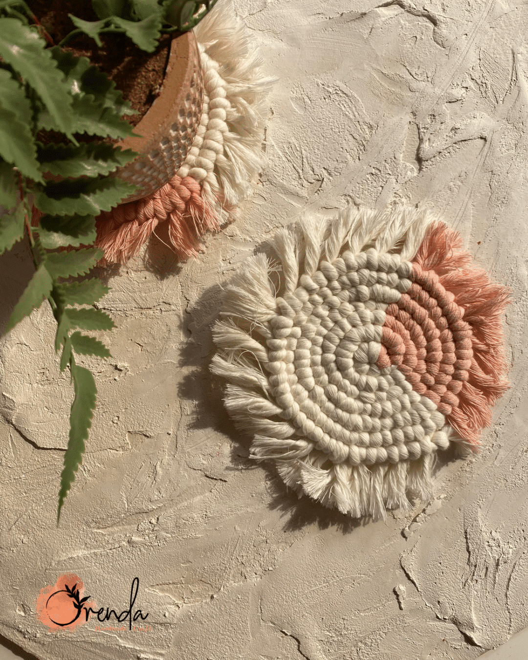 Macrame two tone coaster 4 802577F1 18B7 482B B85F E53E02C22AFB