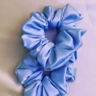 Satin scrunchies