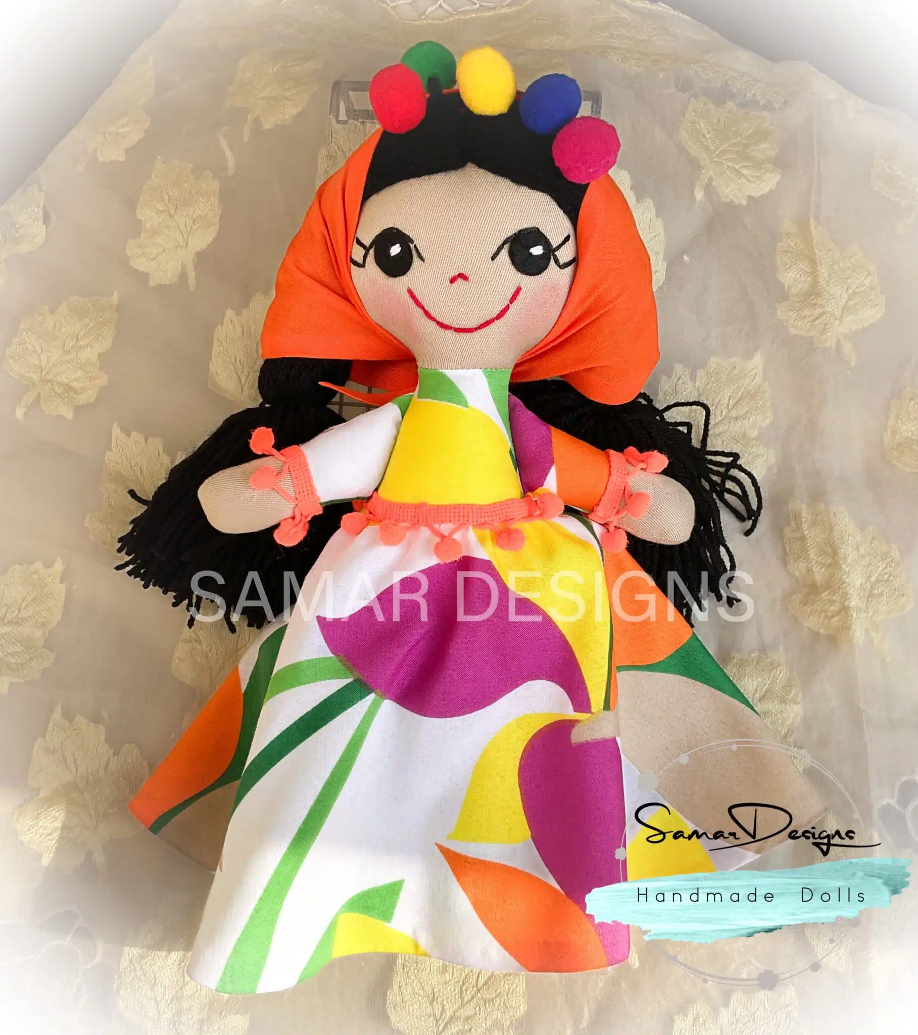 Egyptian folkloric handmade soft doll “Warda ” 2 8C8D1B4C 4E64 4969 90E8 C12DF22C9BB8 scaled