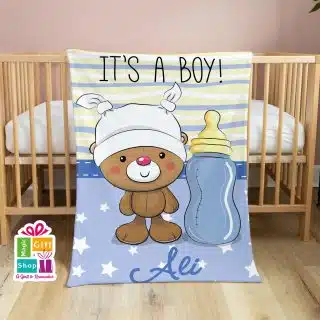 it's a Boy Blanket (Ali)