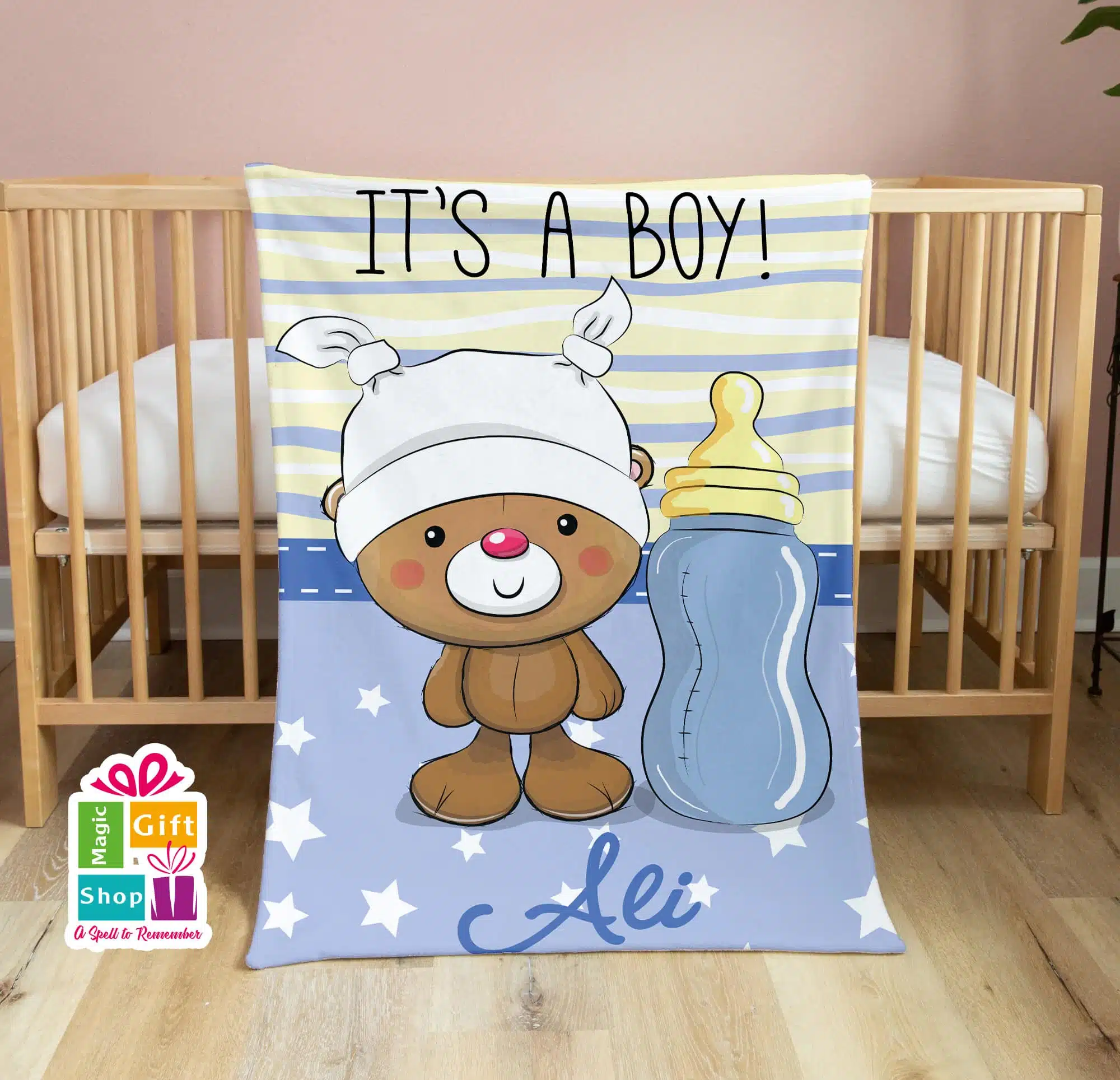 it's a Boy Blanket (Ali) 1 it's a Boy Blanket (Ali)