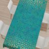 tablecloth ( green arabic pattern )