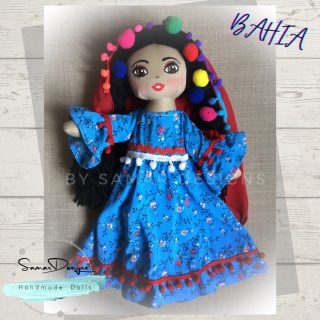 Egyptian folkloric Doll “Bahia”