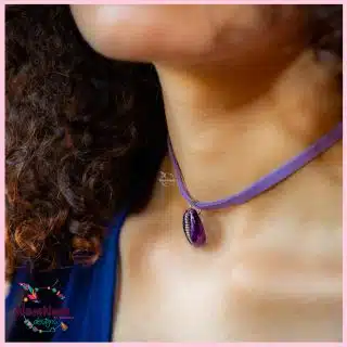 Purple Trendy Choker