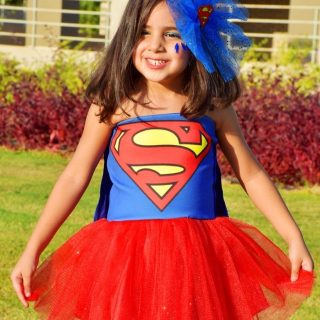 Super girl head piece