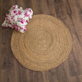 halfa round shape rug