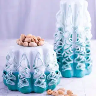 Turquoise blue Shades Candles