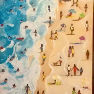 Wild and free just like the sea. 100/92cm