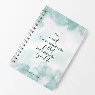 Academic Student teacher notebook planner