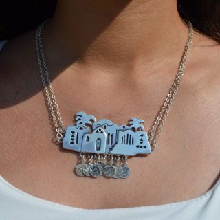 Nubian house Small necklace