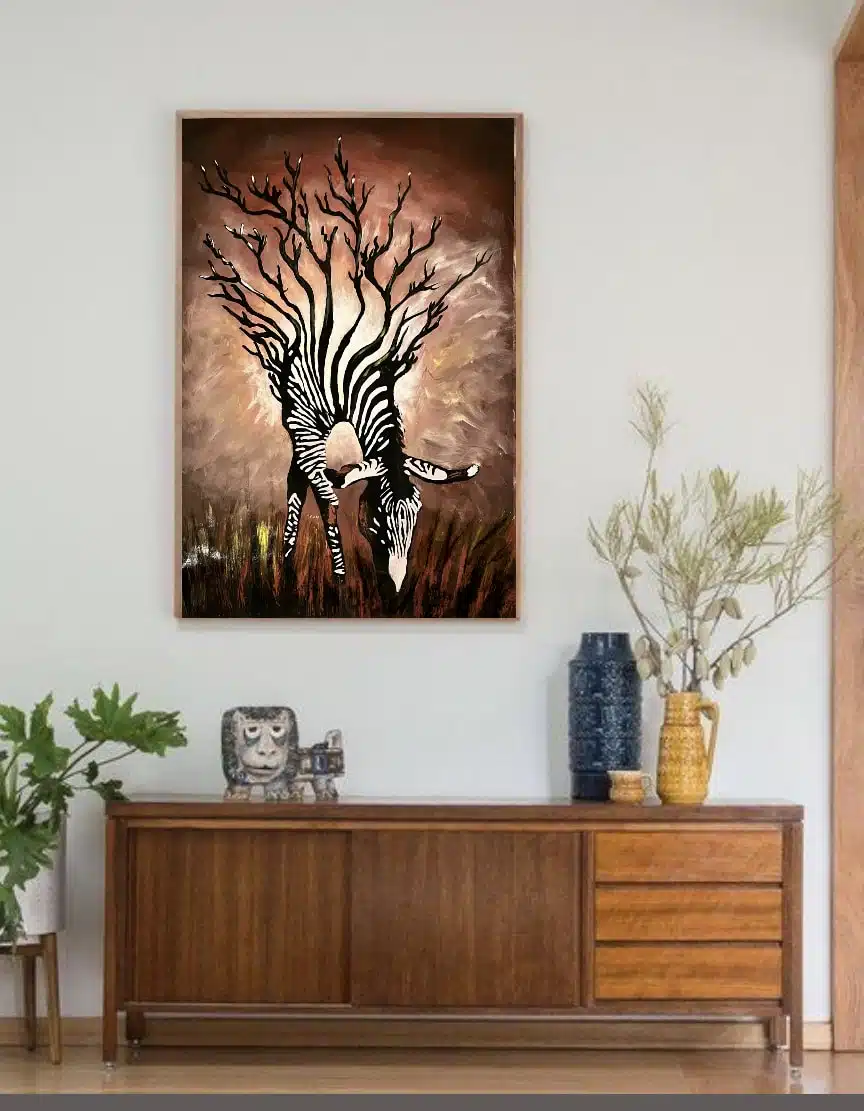 Zebra shine 1 Zebra shine