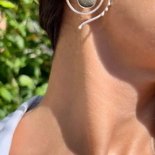 Handmade Sterling Silver Earrings (code 538)