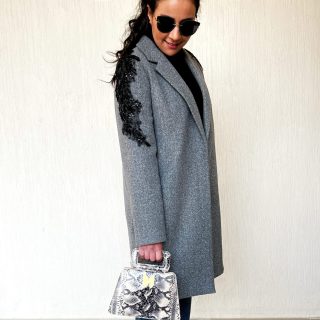 Grey coat