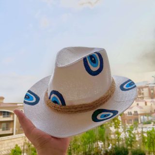 Blue eyes hat