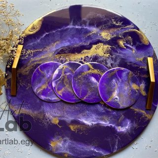 Galaxy serving tray