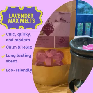 Lavender wax melts