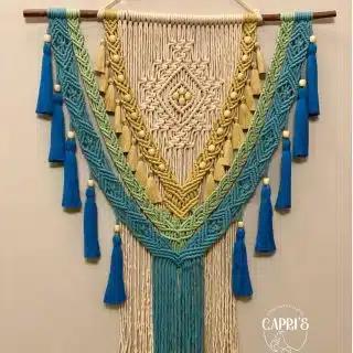 Macrame wall hanger - MWH0032