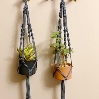 Macrame Plant Hanger Set