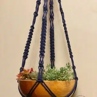 Macrame plant hanger - MPH0028