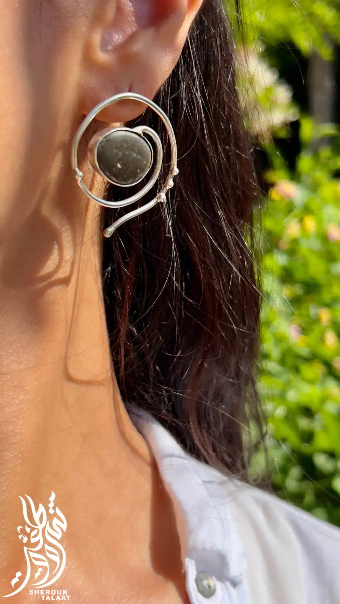 Handmade Sterling Silver Earrings (code 538) 2 A642B3D1 A776 41CC 9945 E7A5050C6039 scaled