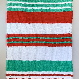 Christmas colorful throw blanket