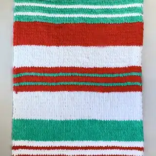 Christmas colorful throw blanket